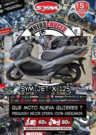 2025 OFERTA SYM JET X /14 EVO125 MIRA DESCRIPCIÓN