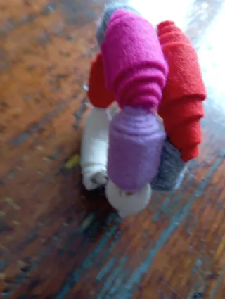 Braccialetto in feltro colorato