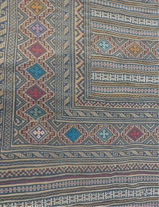 Tappeto Kilim Sumagh in Lana