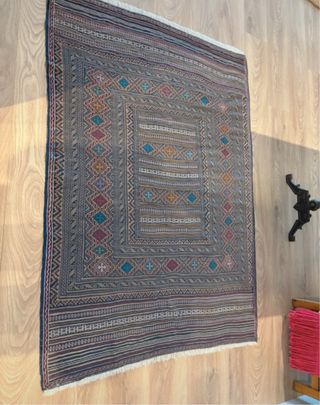Tappeto Kilim Sumagh in Lana