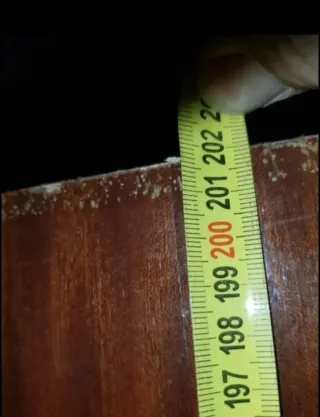 Puerta blindada madera