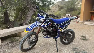 IMR 125cc XL Motocross Azul y Blanco