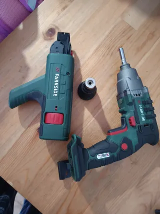 Taladro Atornillador Parkside Pladur