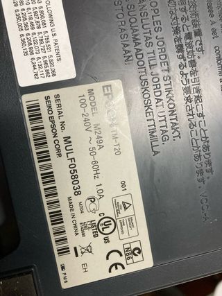 Impresora Epson Negra/Gris