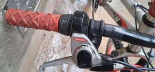 Bicicleta MTB halley Roja y Plata