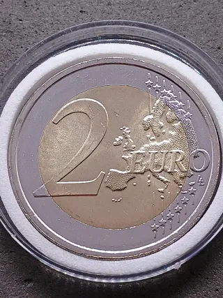 2€ Commemorativo Estonia 2021 Lupo
