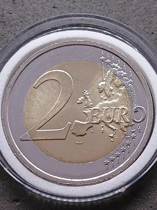 2€ Commemorativo Estonia 2021 Lupo