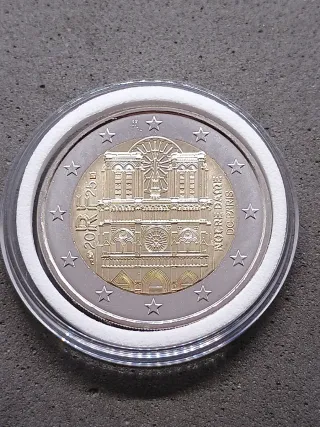2€ Commemorativo Francia 2025 Notre Dame