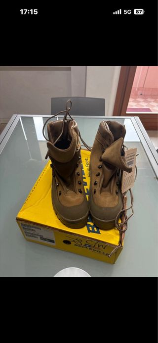 Scarponi Belleville Montagna Marroni/Verde Oliva