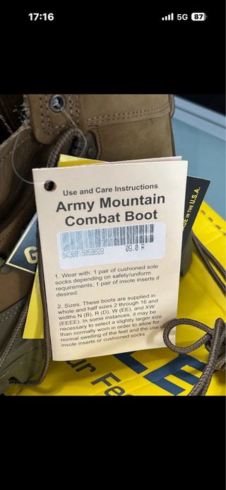 Scarponi Belleville Montagna Marroni/Verde Oliva