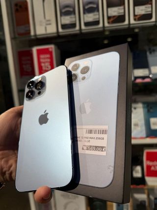 iPhone 13 Pro Max 256gb blu batteria 85% seminuovo