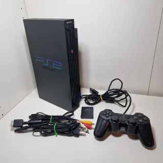 Console Playstation 2 FAT + Controller e Memory