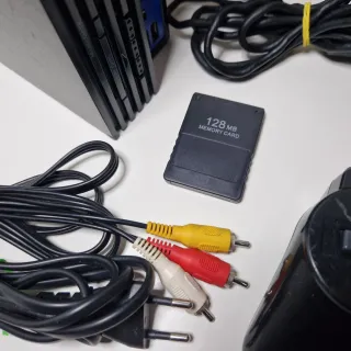 Console Playstation 2 FAT + Controller e Memory
