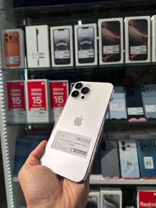 iPhone 13 Pro Max 512GB bianco batteria 77%