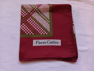 Foulard Pierre Cartier 100% Seta