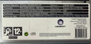 Splinter Cell PC CD ROM Nuevo