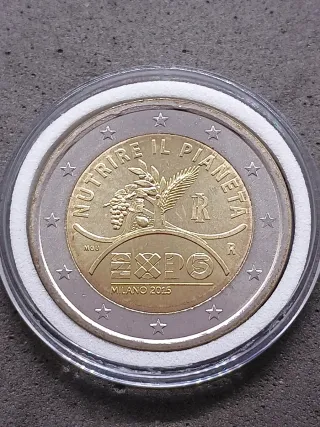 2€ Commemorativo Italia 2015 Expo Milano