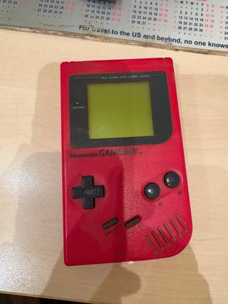 Nintendo Game Boy Rosso + 4 Giochi