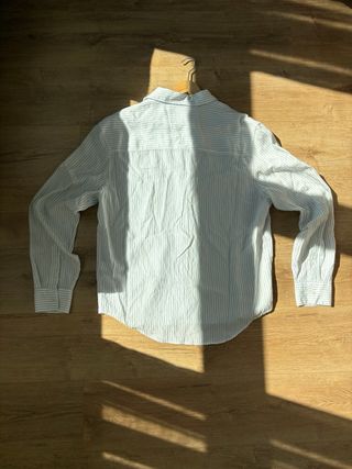 Camisa Zara Rayas Fluidas