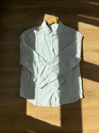 Camisa Zara Rayas Fluidas