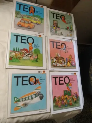 Lote 6 Libros Infantiles TEO. NO SE VENDE POR SEPA