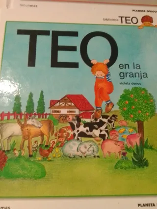 Lote 6 Libros Infantiles TEO. NO SE VENDE POR SEPA
