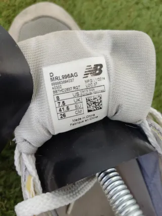 New Balance 996 Talla 41'5