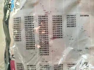 Fundas Antideslizantes para neumáticos Talla 58