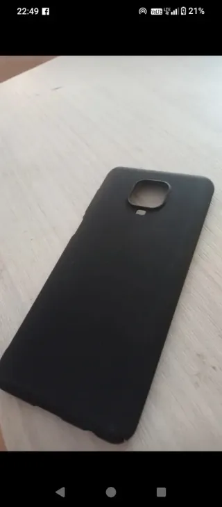 Cover per telefono nero Xiaomi Redmi note 9 pro