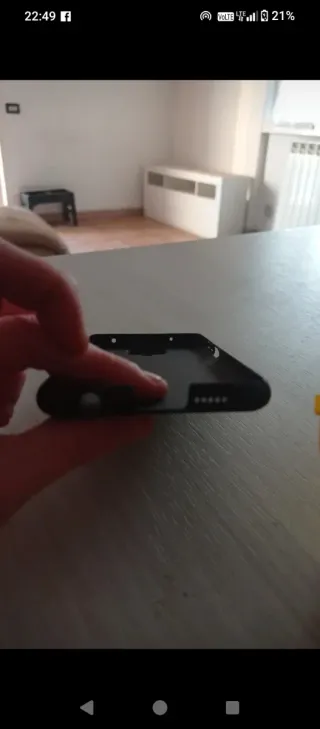 Cover per telefono nero Xiaomi Redmi note 9 pro