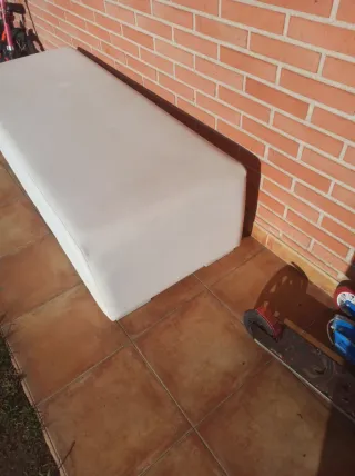 Banqueta/Asiento Blanco Exterior
