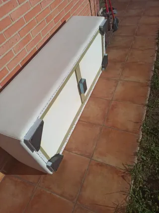 Banqueta/Asiento Blanco Exterior