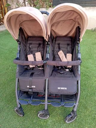 Carrito Gemelar Kuki Twin Baby Monsters