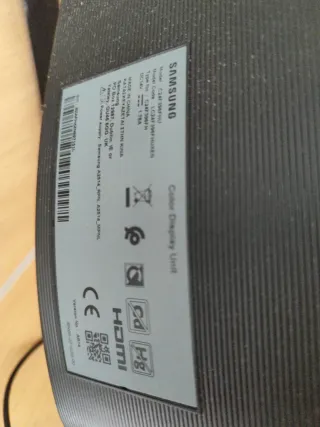 Monitor Samsung C24F396FHU 24'' Curvo ROTO