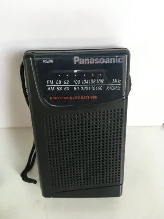 "Panasoanic" FM-AM radio transistor vintage nueva