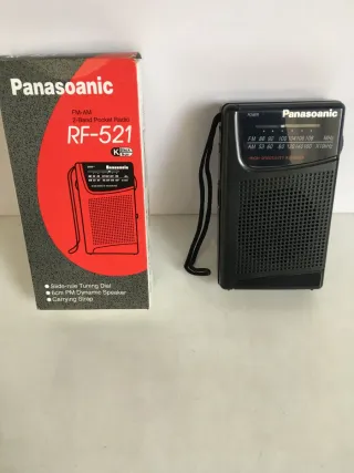 "Panasoanic" FM-AM radio transistor vintage nueva