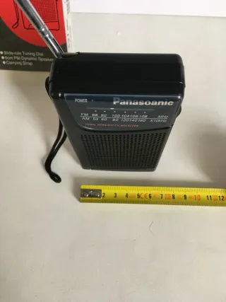 "Panasoanic" FM-AM radio transistor vintage nueva