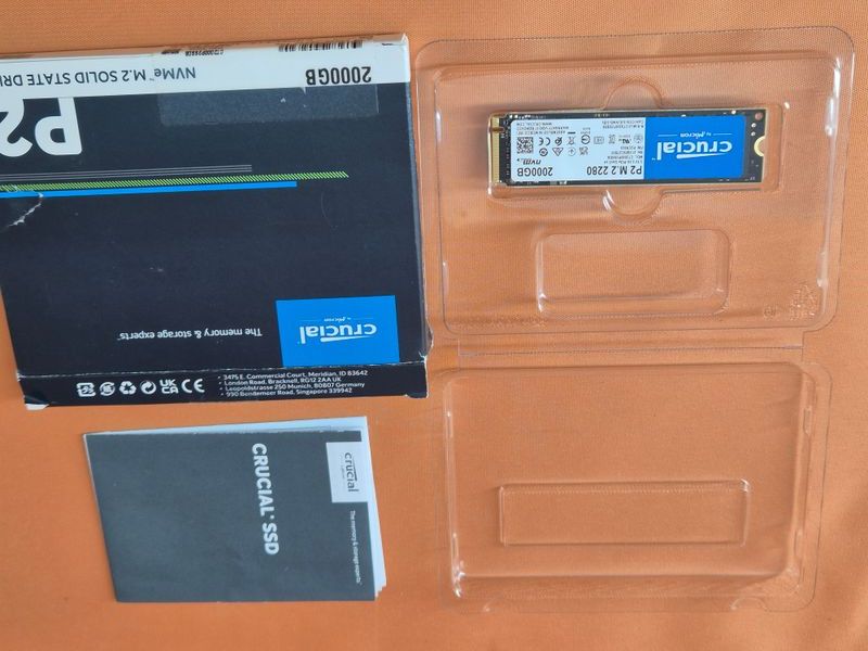 Crucial P2 SSD 2TB M.2 NVMe PCIe Gen3 afbeelding 9