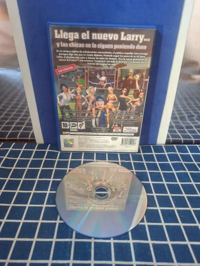 🇪🇸PS2 LEISURE LARRY MAGNA CUM LAUDE ORIGINAL