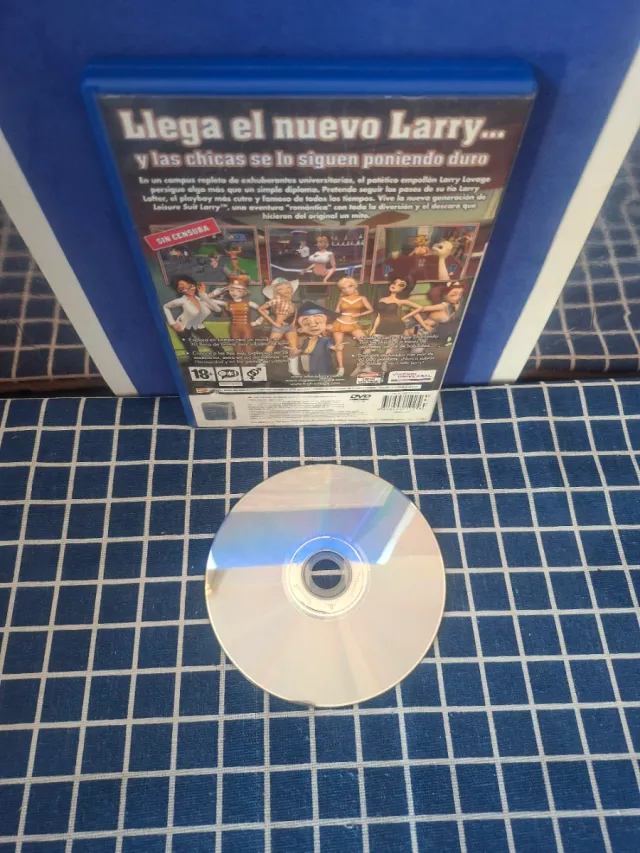 🇪🇸PS2 LEISURE LARRY MAGNA CUM LAUDE ORIGINAL
