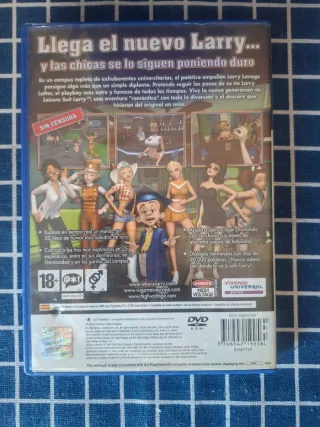 🇪🇸PS2 LEISURE LARRY MAGNA CUM LAUDE ORIGINAL