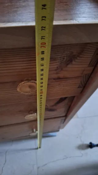 Cómoda Nórdica Años 70 Madera