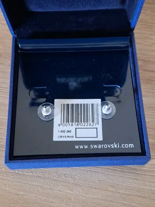 Orecchini Swarovski Farfalla Argento