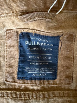 Chaleco Pull&Bear Talla M Marrón