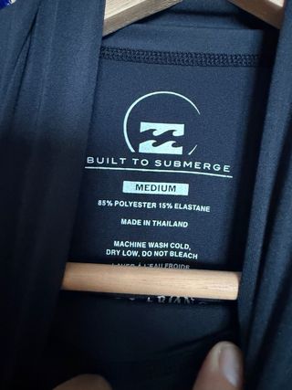 Lycra surf Billabong negra