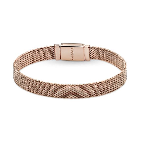 Bracciale Pandora Reflexions Rose in oro rosa 14K