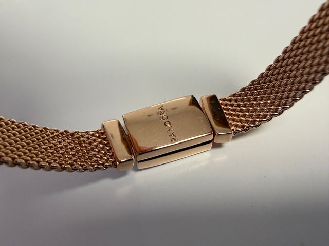 Bracciale Pandora Reflexions Rose in oro rosa 14K