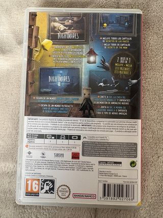Caja Little Nightmares I & II Nintendo Switch