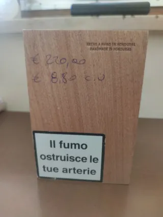 Scatola vuota Zino Nicaragua 25 Toro Cigars