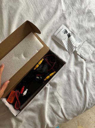 Espejo retrovisor con cámara de reversa